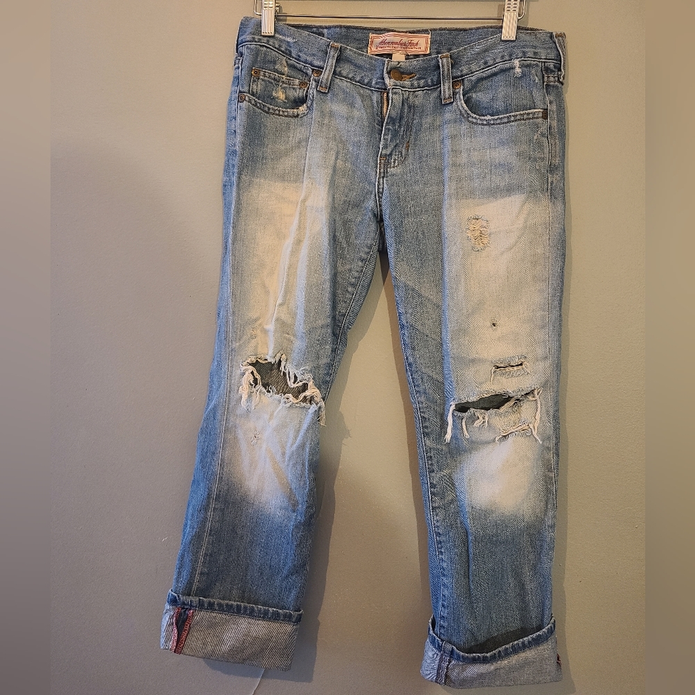 Vintage Abercrombie & Fitch Relaxed Ripped Jeans - size 6